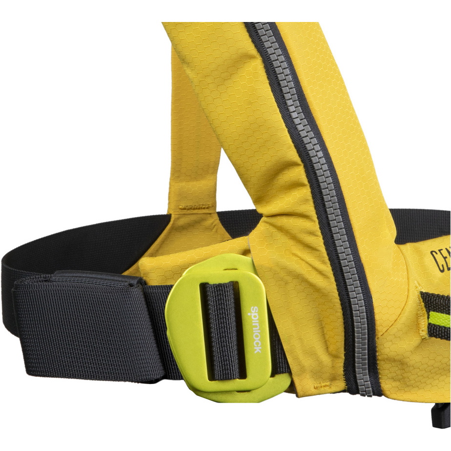 2026 Spinlock Junior Deckvest Cento 100N Lifejacket Harness DW-CEN / ASY - Yellow